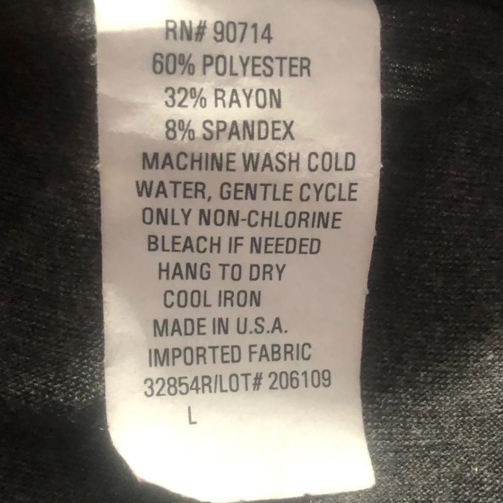 Coco Bianco Gray Women’s Sleeveless Shirt Large - Picture 4 of 4